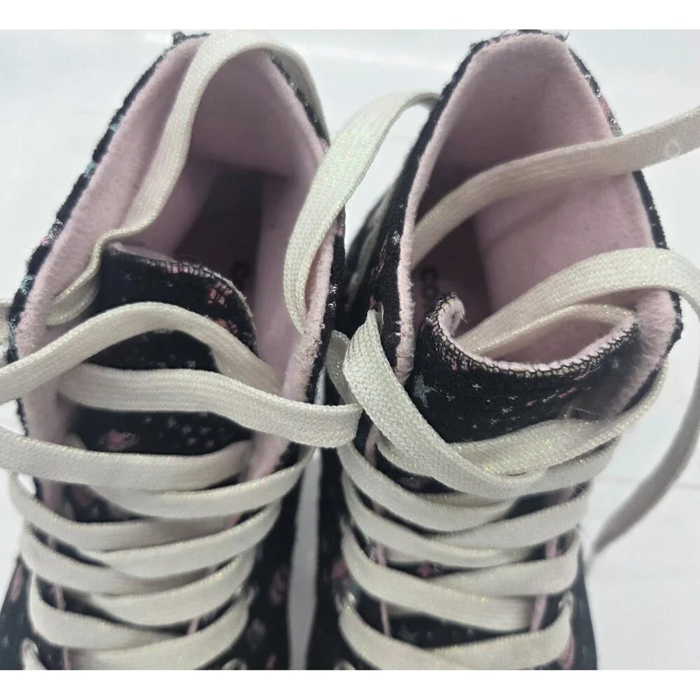 Converse Chuck Taylor All Star Hi high top sneakers space planets stars US 4